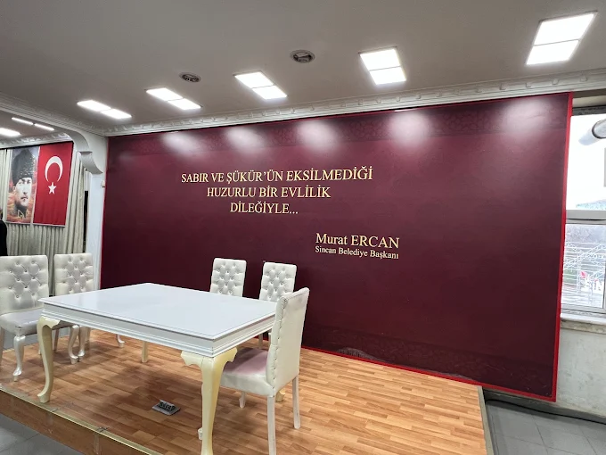 Sincan Belediyesi Evlendirme ve Nikah Salonu fotoğrafı
